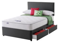 Silentnight - Middleton Pkt Memory 4 Drawer - Divan-Small - Double